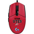 University of Utah Utes Text on Red G203 Prodigy RGB Wired Gaming Mouse Skin